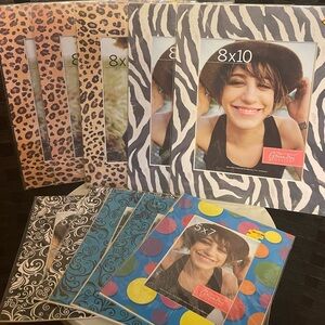 Lot Of 10 (11x14 Deco for Mat 8x10") (8x10 Deco Mat for 5x7") photo mats